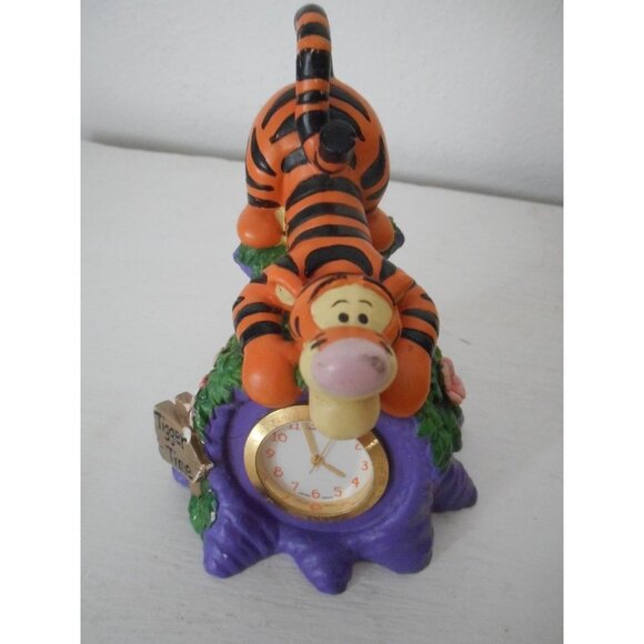 Disney Pooh TIGGER Time Miniature Desk Watch Clock not working, untested - Picture 7 of 7